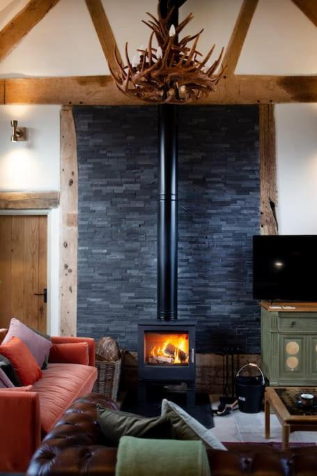 Ferienwohnung The Cart House - Beautiful Contemporary Barn - Hot Tub Bridgnorth Exterior foto